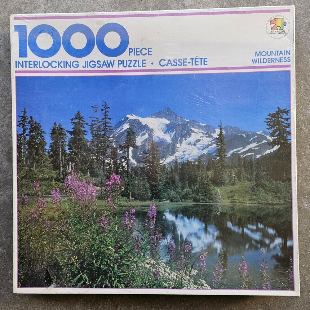 PUZZLE 1000 piece MOUNTAIN WELDER 23"x29" Interlocking Jigsaw NEW UnOpened #6274
